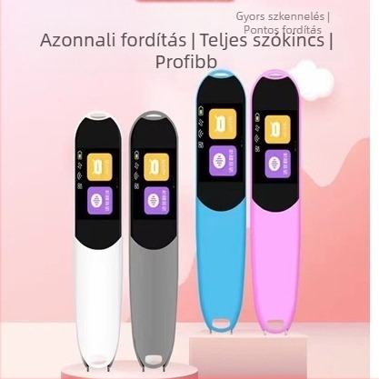 Diákkönyv-szótár toll szkennelő tollal és szinkron olvasási megoldással oktatási anyagokhoz