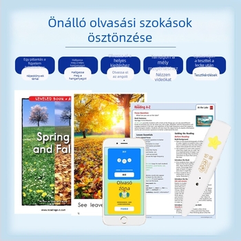 Raz Oxford univerzális olvasó toll gyerekeknek — korai oktatási olvasóeszköz Pinyin és angol nyelvvel (1–6)