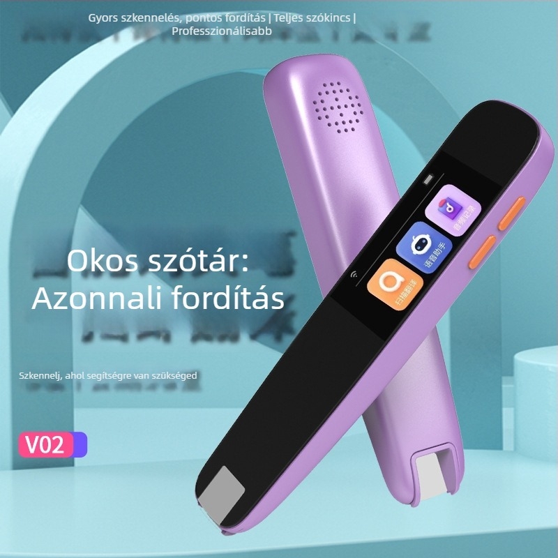 Intelligens AI szkennelő toll angol fordítással – olvasási és tanulási eszköz, diák szótár szkenner