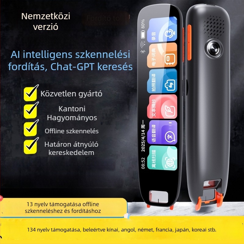 AI többnyelvű szó-olvasó fordító toll - intelligens olvasó készülék