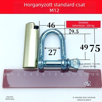 Fejlesztett megerősített szarvasmarha kampó, masszív kikötő kötél, vast ketreccsap és szarvasmarha lánc, galvanizált
