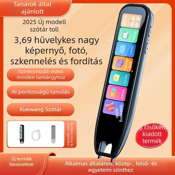 MD24 intelligens all-in-one szótár toll szkenneléssel, pontolvasással és fordítással általános- és középiskolások számára