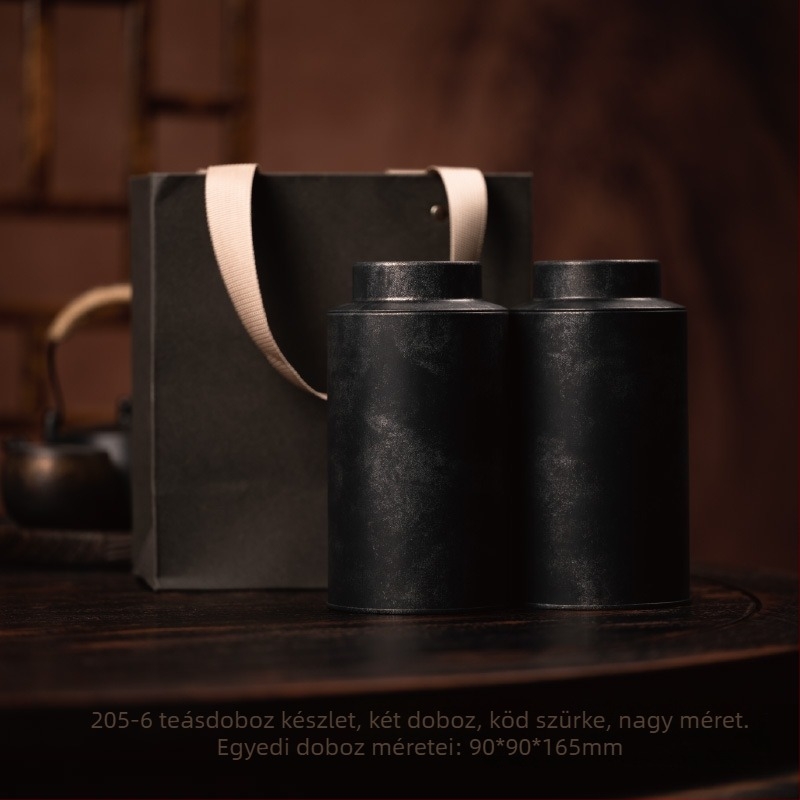 Prémium Phoenix Dancong Duck Shixiang tea vas dobozban, vadon élő őserdői fekete tea Jiucu Hongmei csomagolás