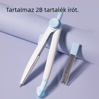 Deli VC807 zárható körző, fém körző rajzhoz, diákoknak