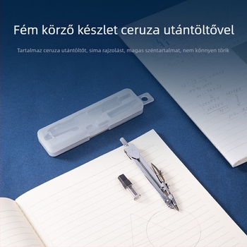 8601 Grafikai körző, fém, 0,5 mm, Egy darabos készlet