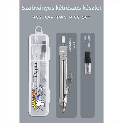ACS90829 – Mifei sorozat fém körző rajzeszköz készlet, diákoknak körök rajzolásához vizsgákon