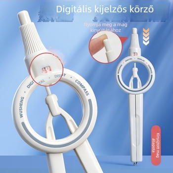 Digitális körző kijelzővel – rajzhoz, diákoknak és vizsgákhoz