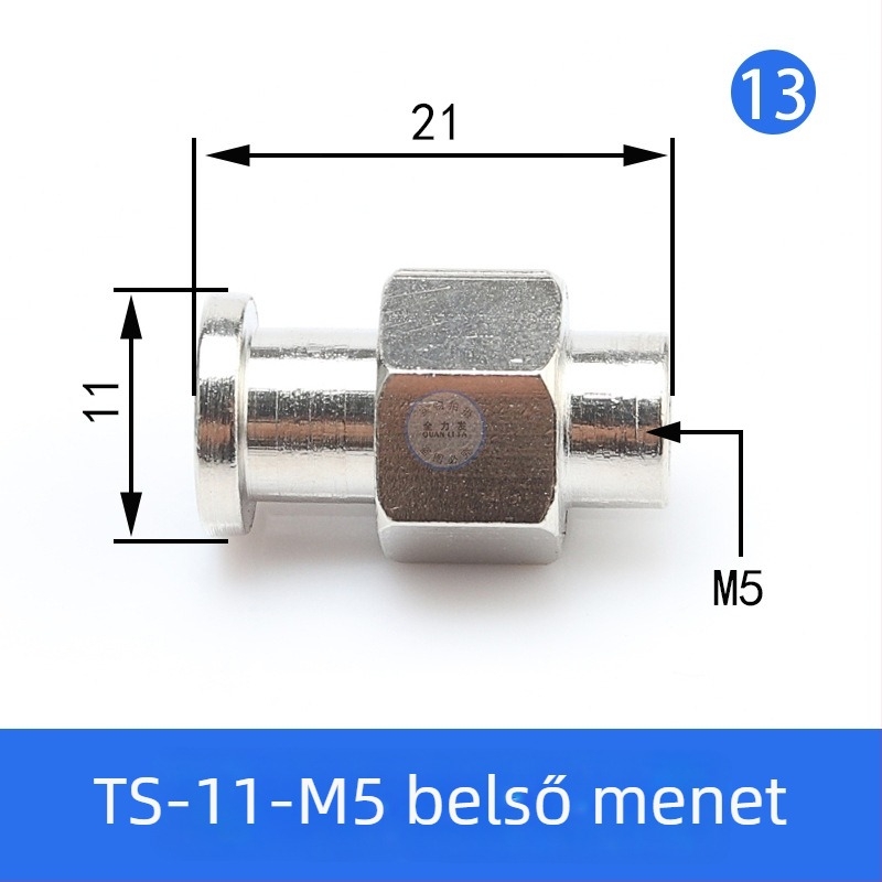 Robotkar kiegészítők: vákuumcsésze, nagy- és kisfejű, M5 menetes adapter, vas T-illeszték és könyökcsatlakozó, pneumatikus gyorscsatlakozó