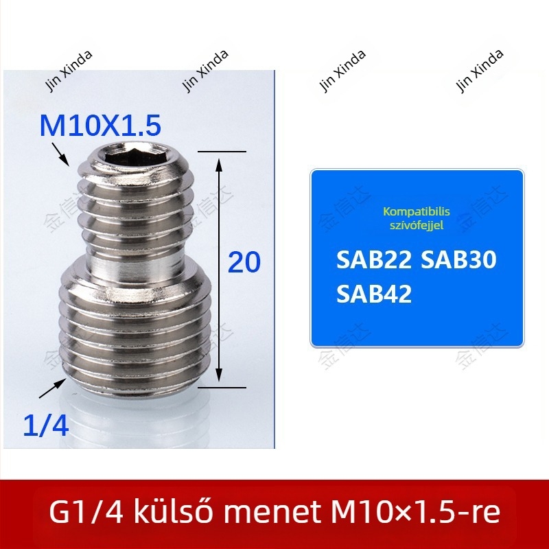 Robotkarhoz való vákuumos szívófej, egyszeres és kétszeres rétegű, átmérők 22/30/40/50/60/80/100/125 mm