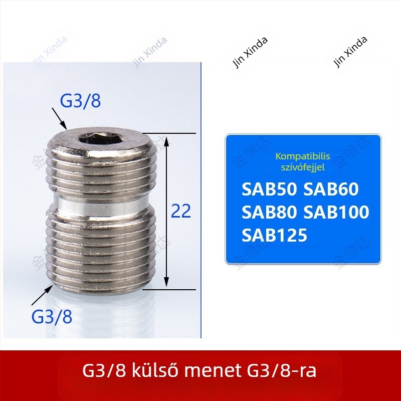Robotkarhoz való vákuumos szívófej, egyszeres és kétszeres rétegű, átmérők 22/30/40/50/60/80/100/125 mm