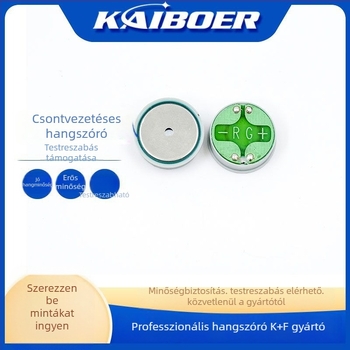Kebor Kör alakú 18 mm csontvezetéses hangszóró rezgítővel, miniatűr, teljes tartomány, harmadik generáció