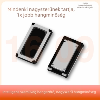 1609 szemüveg-hangszóró, 16 Ω, 0916 nagy teljesítményű AI szemüveg-hangszóró, EQ hangolással