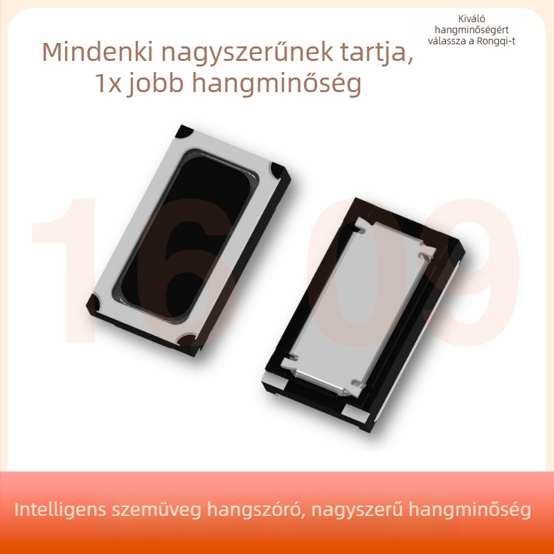 1609 szemüveg-hangszóró, 16 Ω, 0916 nagy teljesítményű AI szemüveg-hangszóró, EQ hangolással