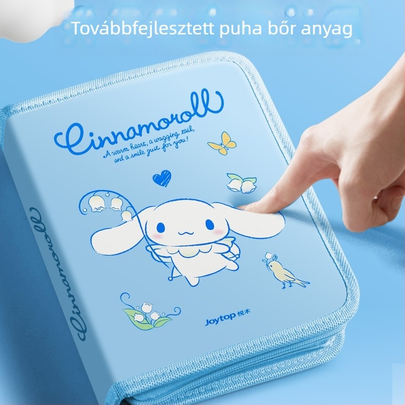 Sanrio 24 színű akrilfilctollak tároló táska gyerekeknek