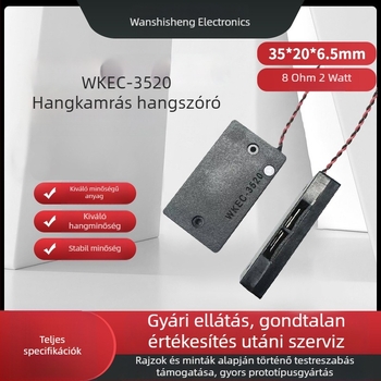WKEC-3520 Oldalsó hangkamra hangszóró, 8 Ω, 2 W, tiszta hangzás és stabil teljesítmény