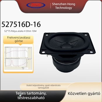 Személyre szabott teljes tartományú hangfal futópálya alakú, Bluetooth, 4Ω/8Ω, 15W hangszerhez