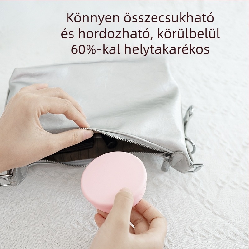 Exclusive Era hordozható, összecsukható szilikon pohár, élelmiszer-minőségű, kempingezéshez és utazásokhoz