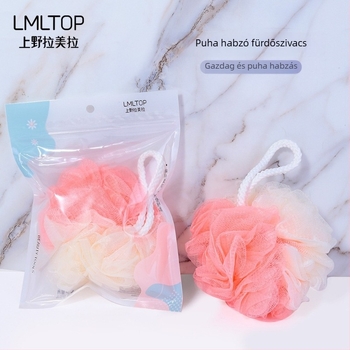 Lamela kreatív akasztós habzó puha fürdővirág hátmasszírozáshoz