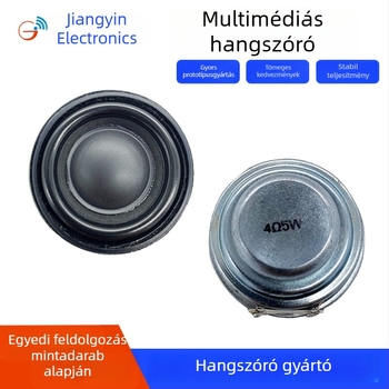 40 mm-es, kettős mágneses neodínium hangszóró, PU él, Bluetooth kültéri hangszóró, 4Ω 5W