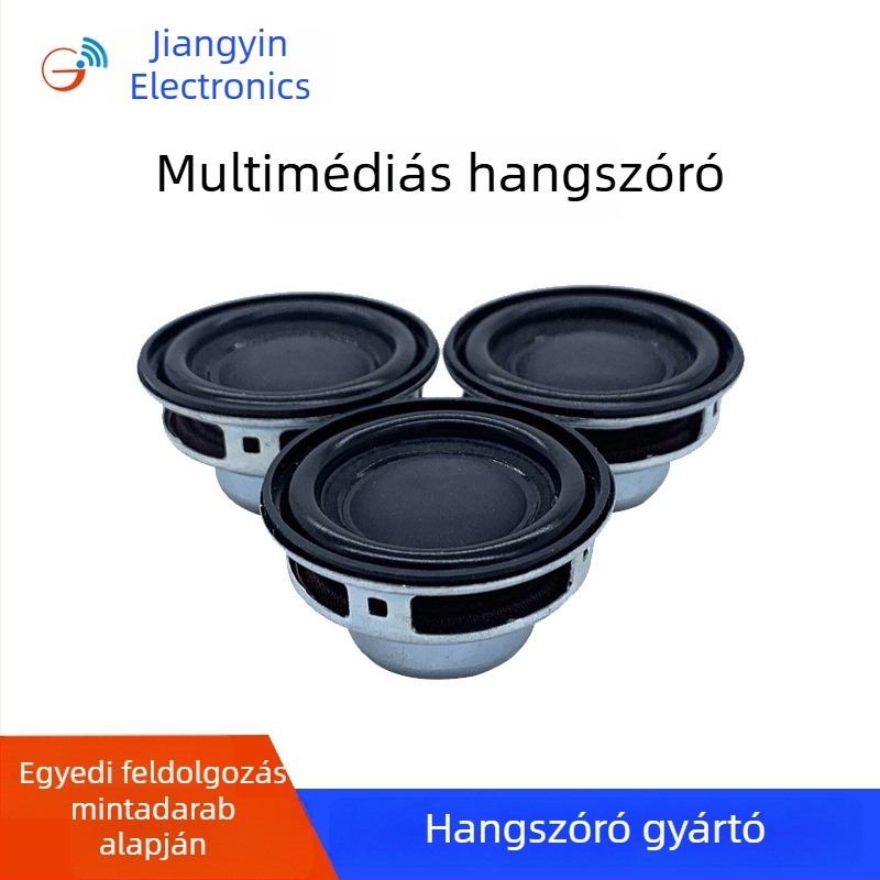 40 mm-es, kettős mágneses neodínium hangszóró, PU él, Bluetooth kültéri hangszóró, 4Ω 5W