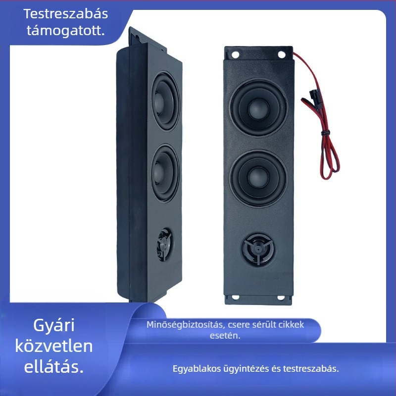60230 házba épített hangfal otthoni audio- és karaoke rendszerhez, éjjeli szekrényre tervezve
