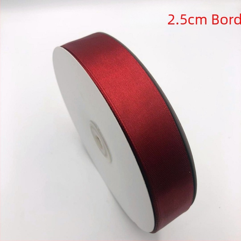 Gyümölcsmotívumos szalag ajándéktárgyak és virágcsokrok csomagolásához, 2.5 cm szélesség, satin szalag torták díszítéséhez