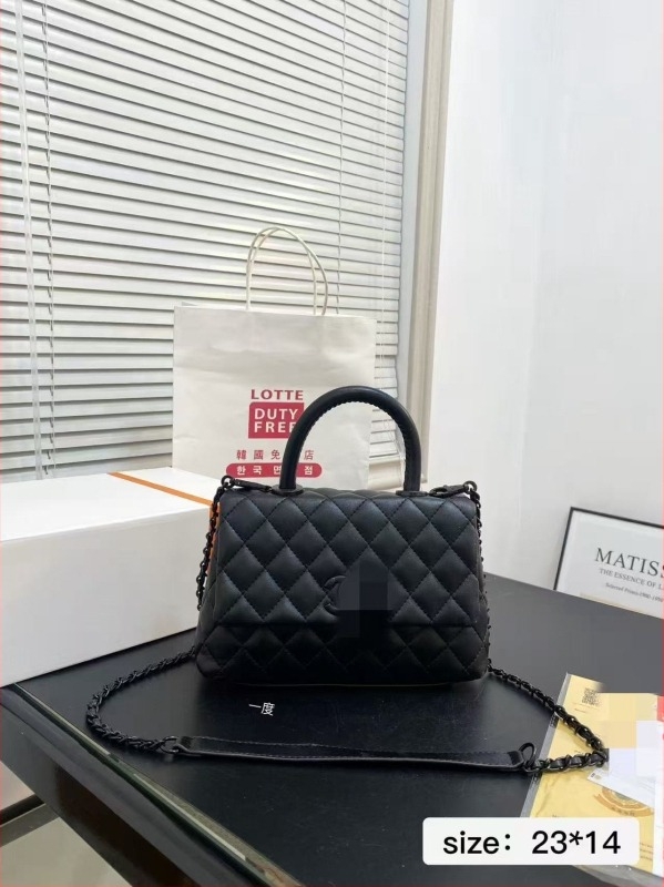 Diamantmintás quiltelt láncos válltáska, elegáns női kézitáska, crossbody modell