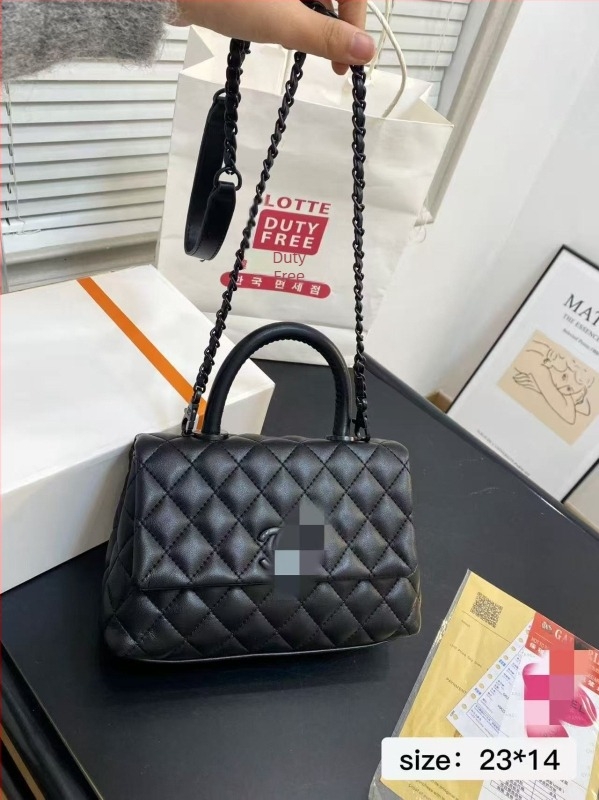 Diamantmintás quiltelt láncos válltáska, elegáns női kézitáska, crossbody modell