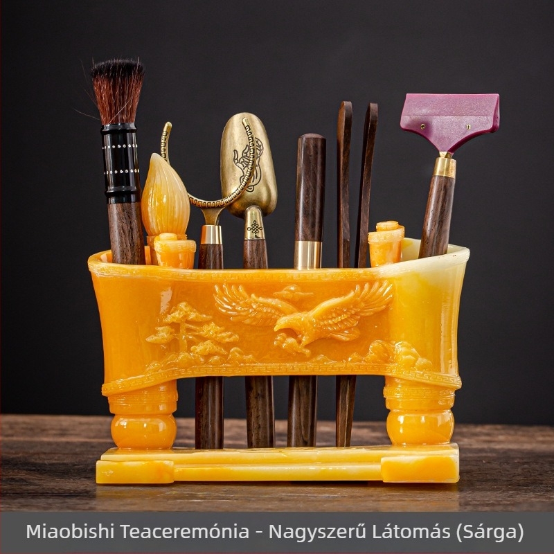 Hat úriemberes tea ceremónia készlet
