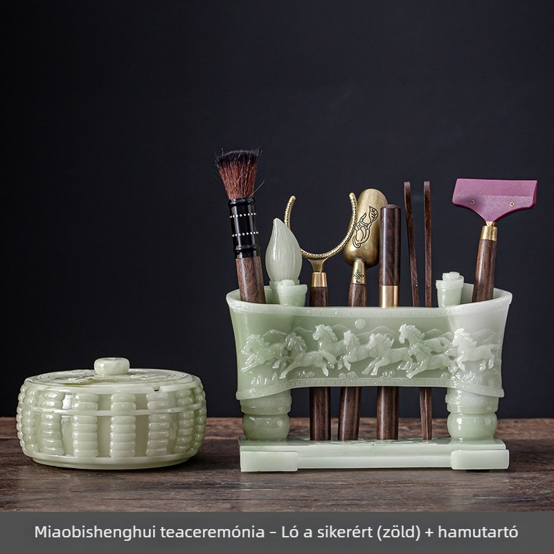 Hat úriemberes tea ceremónia készlet