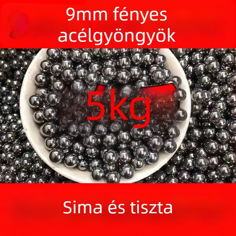 8 mm-es acélgolyók, polírozott felület, 10 kg nagykereskedelem