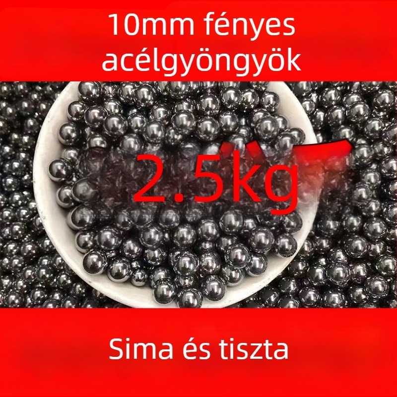 8 mm-es acélgolyók, polírozott felület, 10 kg nagykereskedelem
