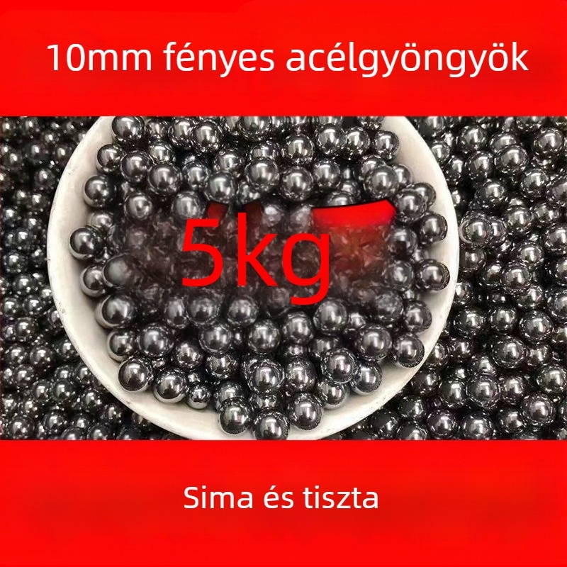 8 mm-es acélgolyók, polírozott felület, 10 kg nagykereskedelem