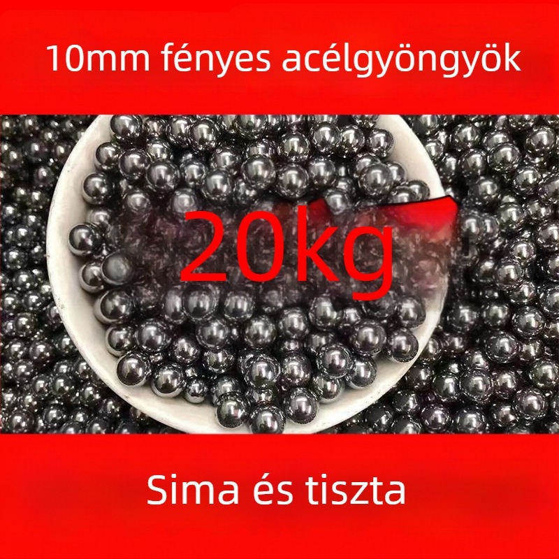 8 mm-es acélgolyók, polírozott felület, 10 kg nagykereskedelem