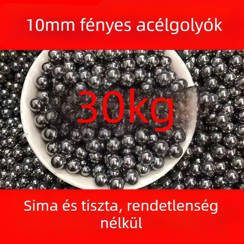 8 mm-es acélgolyók, polírozott felület, 10 kg nagykereskedelem