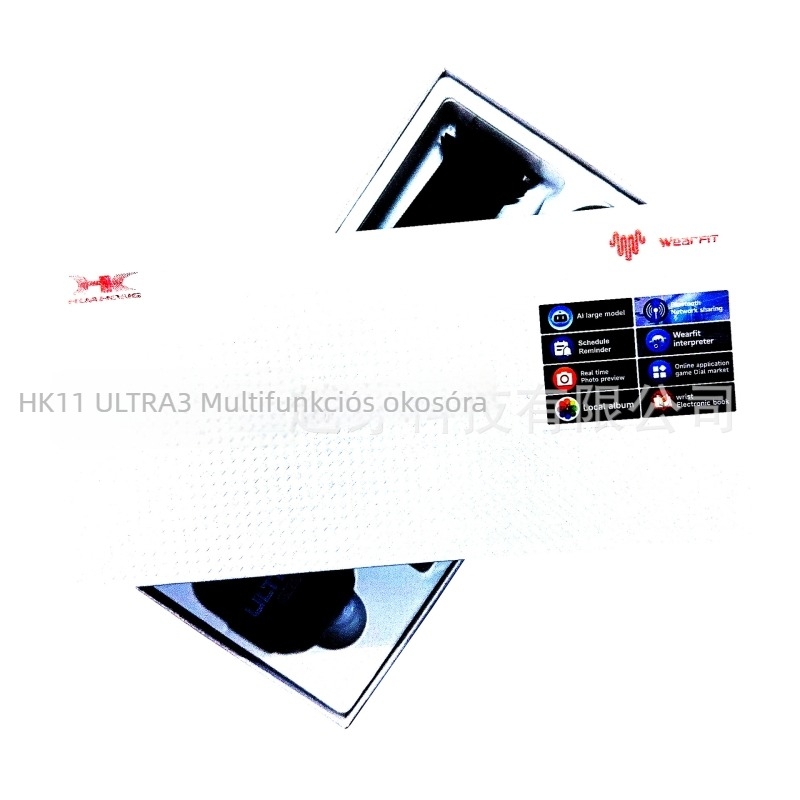 HK11 Ultra3 okosóra Bluetooth hívásokkal, pulzusmérés, lépésszámláló, alvásfigyelés, üzenetértesítések – S11 Ultra
