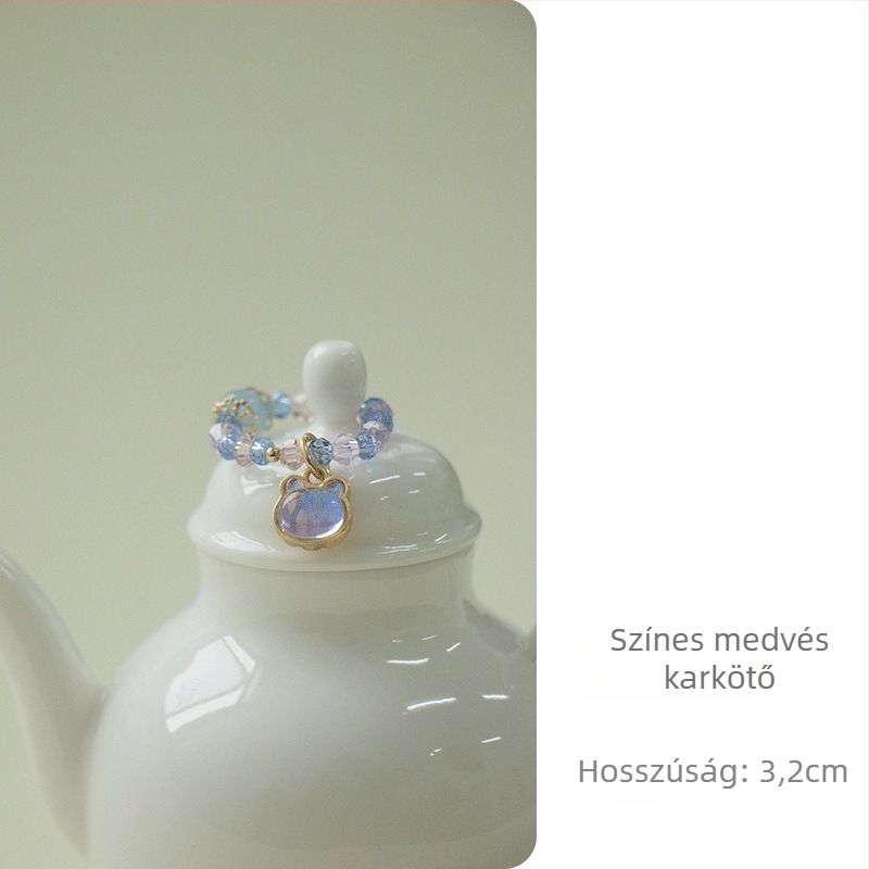 Kézzel készített fedeles teás pohár kiegészítő kötél díszítéshez, teaceremónia dekoráció, finom kis medál