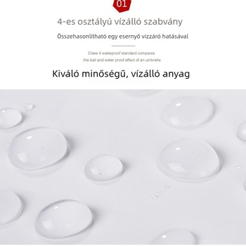 Átlátszó EVA zuhanyfüggöny és válaszfal a szobában, vastagabb, vízálló és gombaálló, béléssel