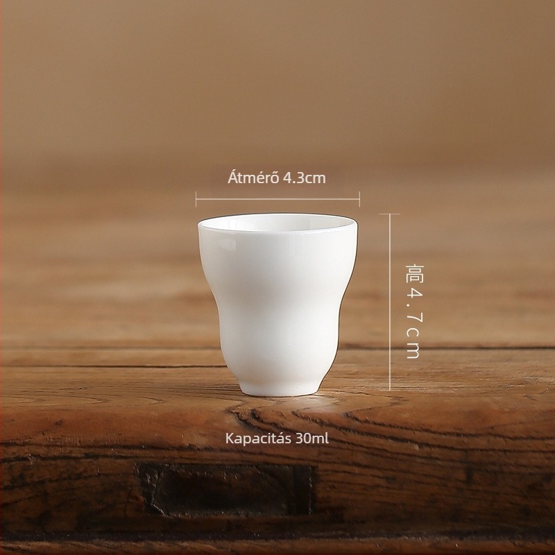 Porcelán Gongfu teáscsésze aromával, egyszemélyes kerámia teáskészlet kínai stílusban
