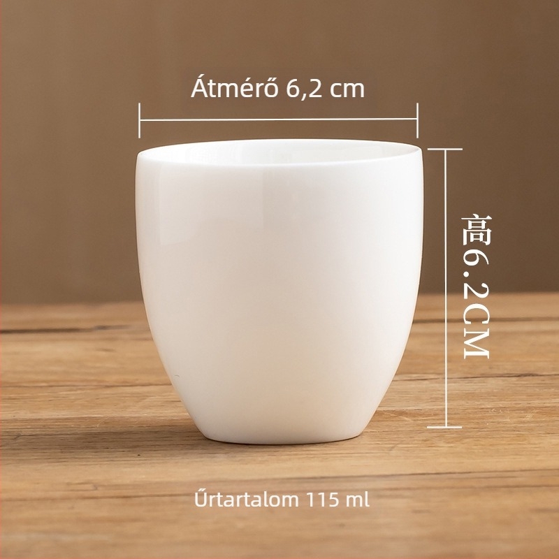 Porcelán Gongfu teáscsésze aromával, egyszemélyes kerámia teáskészlet kínai stílusban