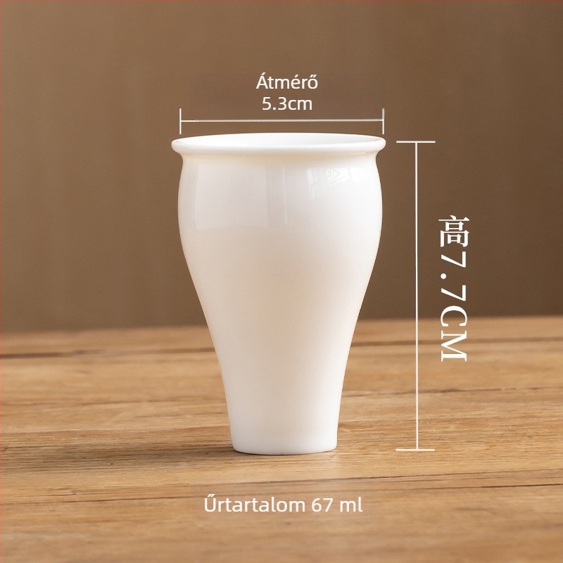 Porcelán Gongfu teáscsésze aromával, egyszemélyes kerámia teáskészlet kínai stílusban