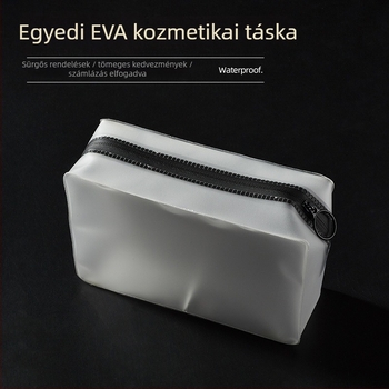 EVA anyagból készült sminktáska utazáshoz, hordozható kozmetikai neszesszer nagy kapacitással, multifunkcionális, vízálló és nedvességálló