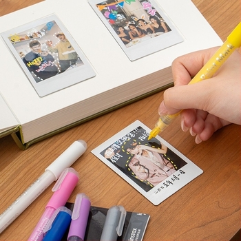 Mini Polaroid fotóalbum kártyaoldalakkal és írható betétekkel – kompakt azonnali fotóalbum