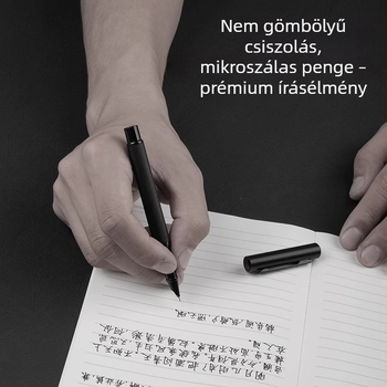 Roche fém toll, kiváló minőségű irodai használatra, retro ferde hegye a kalligráfiához, ajándékdobozban