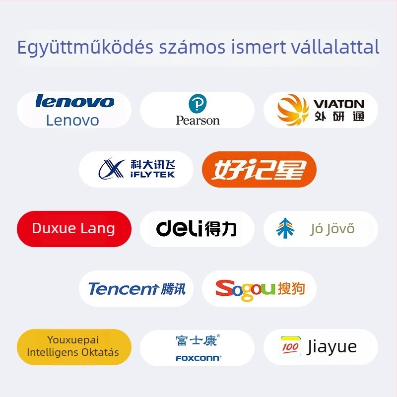 Többnyelvű olvasó- és fordító toll szótárral, OEM testreszabási lehetőség és szkennelő funkció