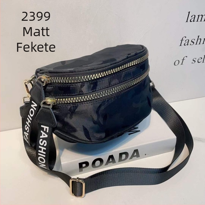 Oxford anyagú női crossbody táska, kis méret, koreai stílus