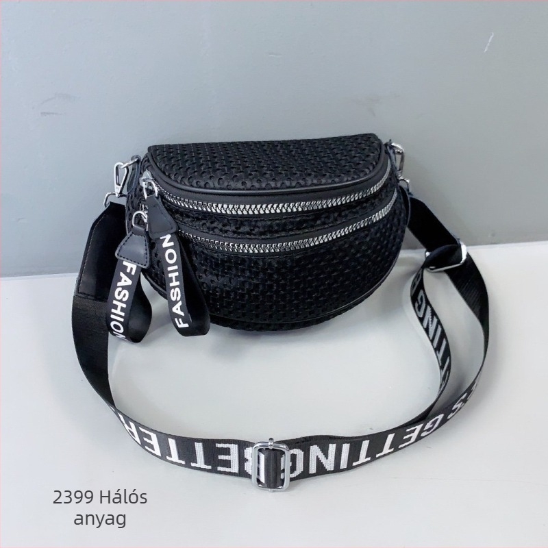 Oxford anyagú női crossbody táska, kis méret, koreai stílus