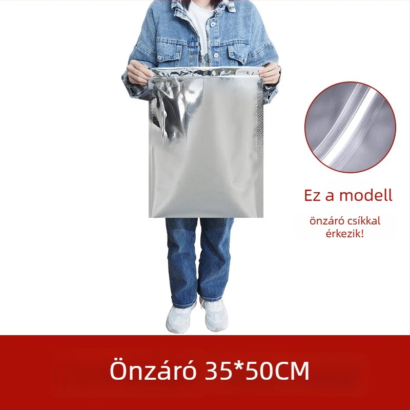 Nagy teás zacskó alumíniumfóliából, nedvességálló, öntapadós lezárás, több méretben