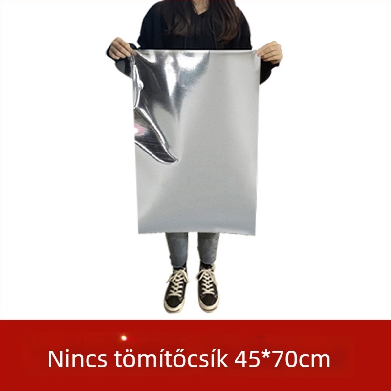 Nagy teás zacskó alumíniumfóliából, nedvességálló, öntapadós lezárás, több méretben