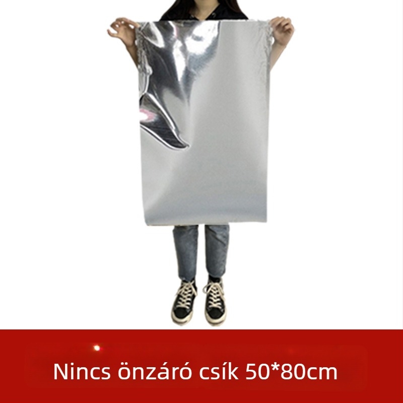 Nagy teás zacskó alumíniumfóliából, nedvességálló, öntapadós lezárás, több méretben